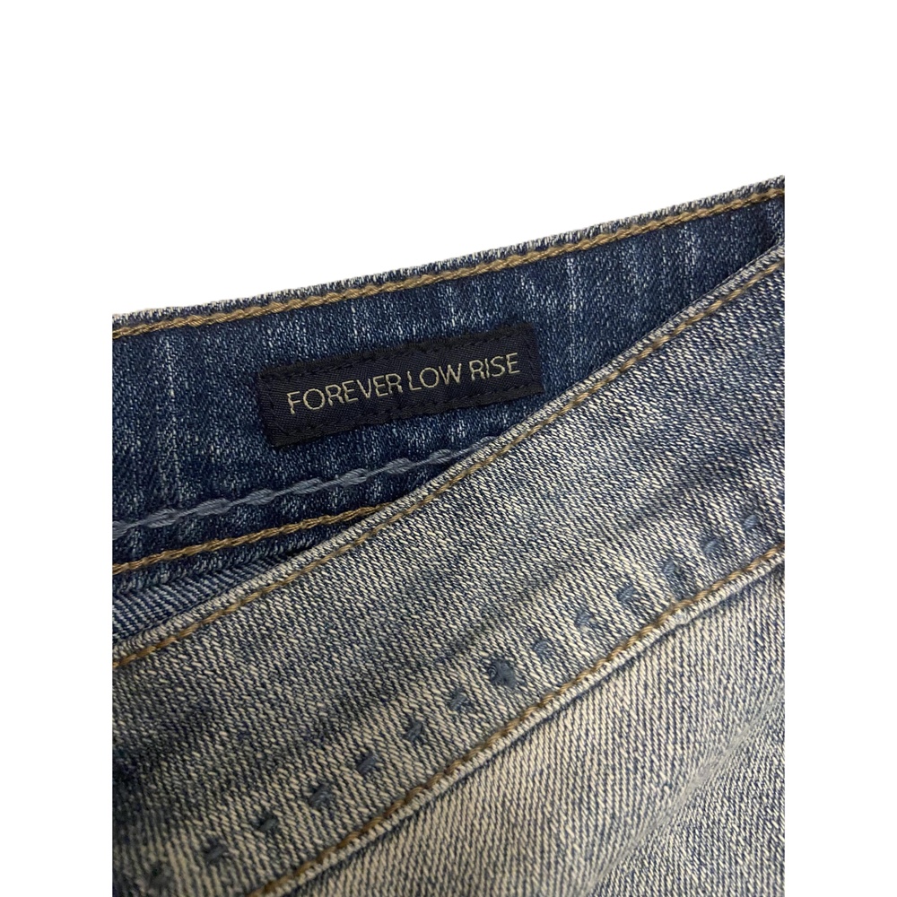 Jessica Simpson Size 30 Faded Denim Capri Pants Forever Low Rise‎ Cropped - Picture 5 of 7